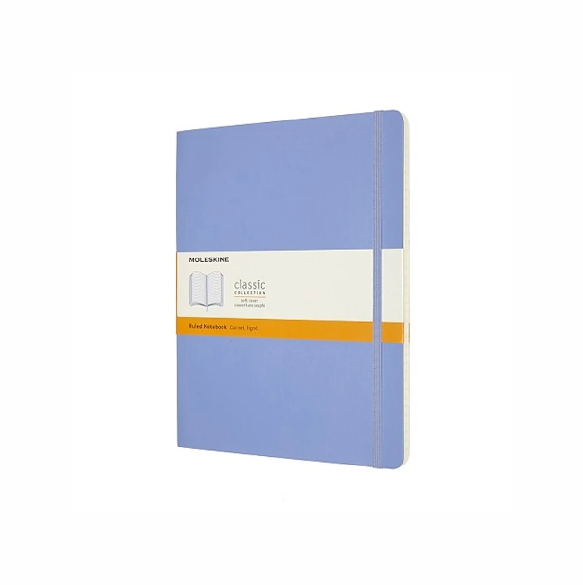 MOLESKINE Notes Classic XL, 192 stron, hydrangea blue