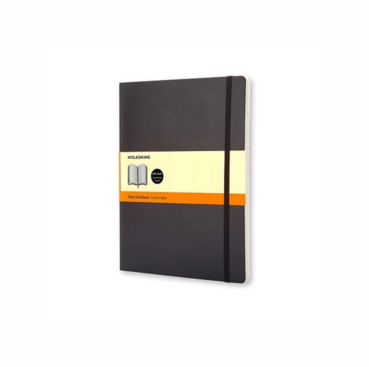 MOLESKINE Notes Classic XL, 19x25cm, Linie, Czarny