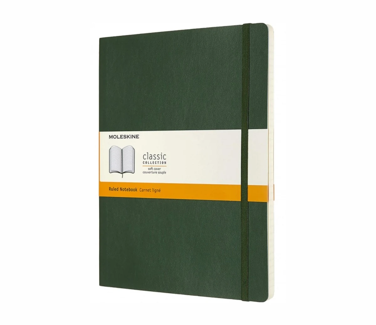 MOLESKINE Notes Classic XL, Myrtle Green, 192 Stron