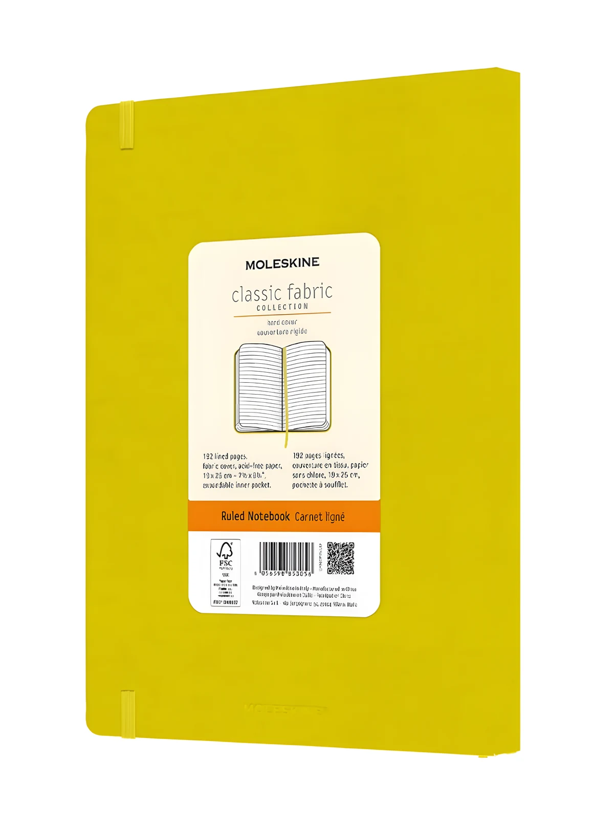 MOLESKINE Notes Classic XL, Żółty, 192 stron