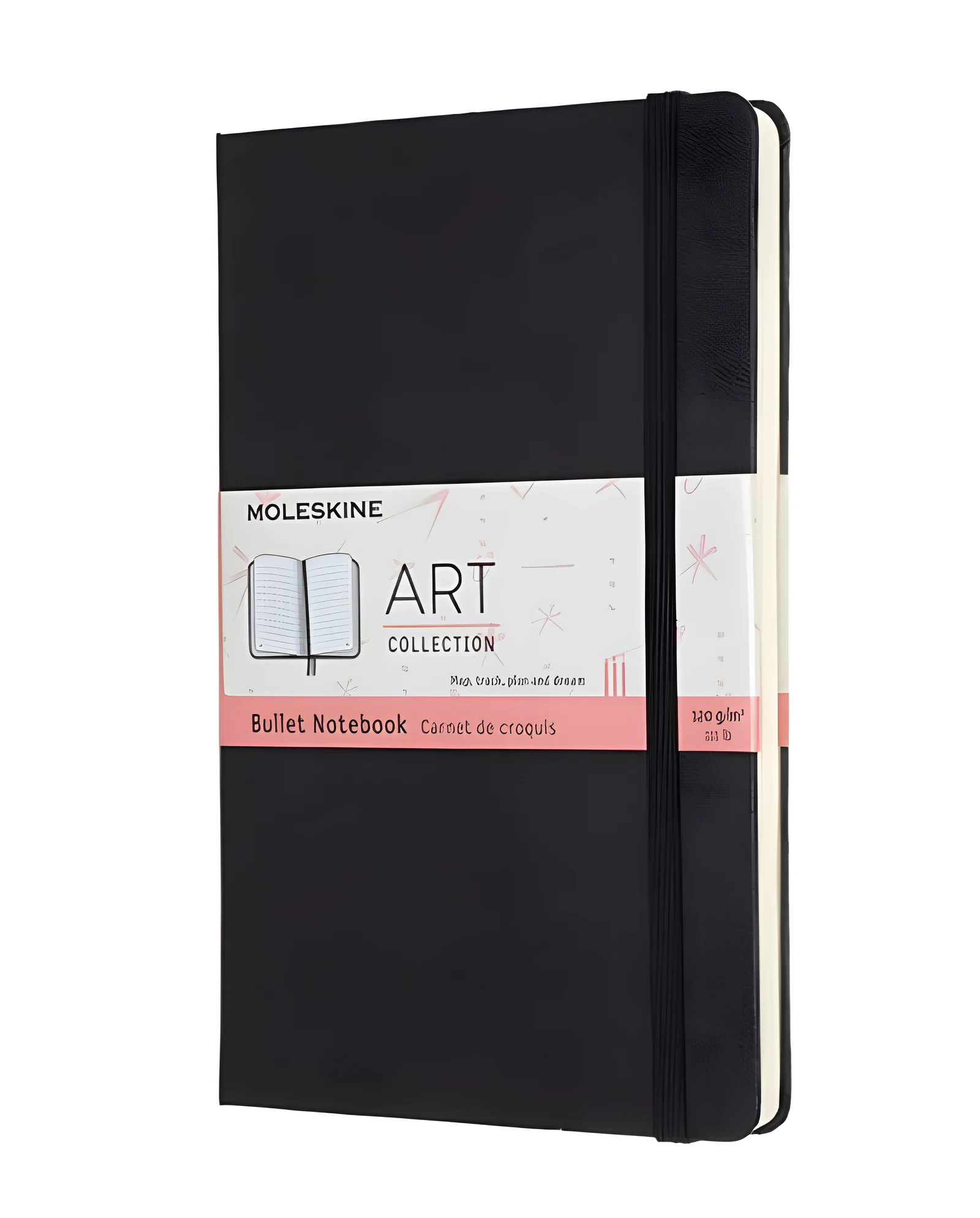 MOLESKINE Notes L Art Bullet, twarda oprawa, 160 stron — zdjęcie 1 z 3