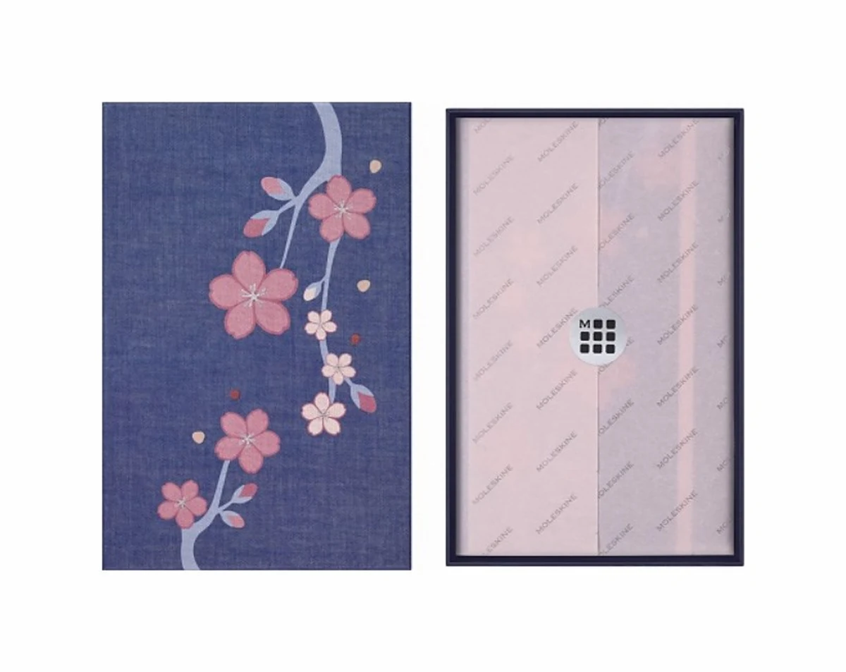 MOLESKINE Notes Sakura 2025, L, 13x21cm, w linie, w pudełku