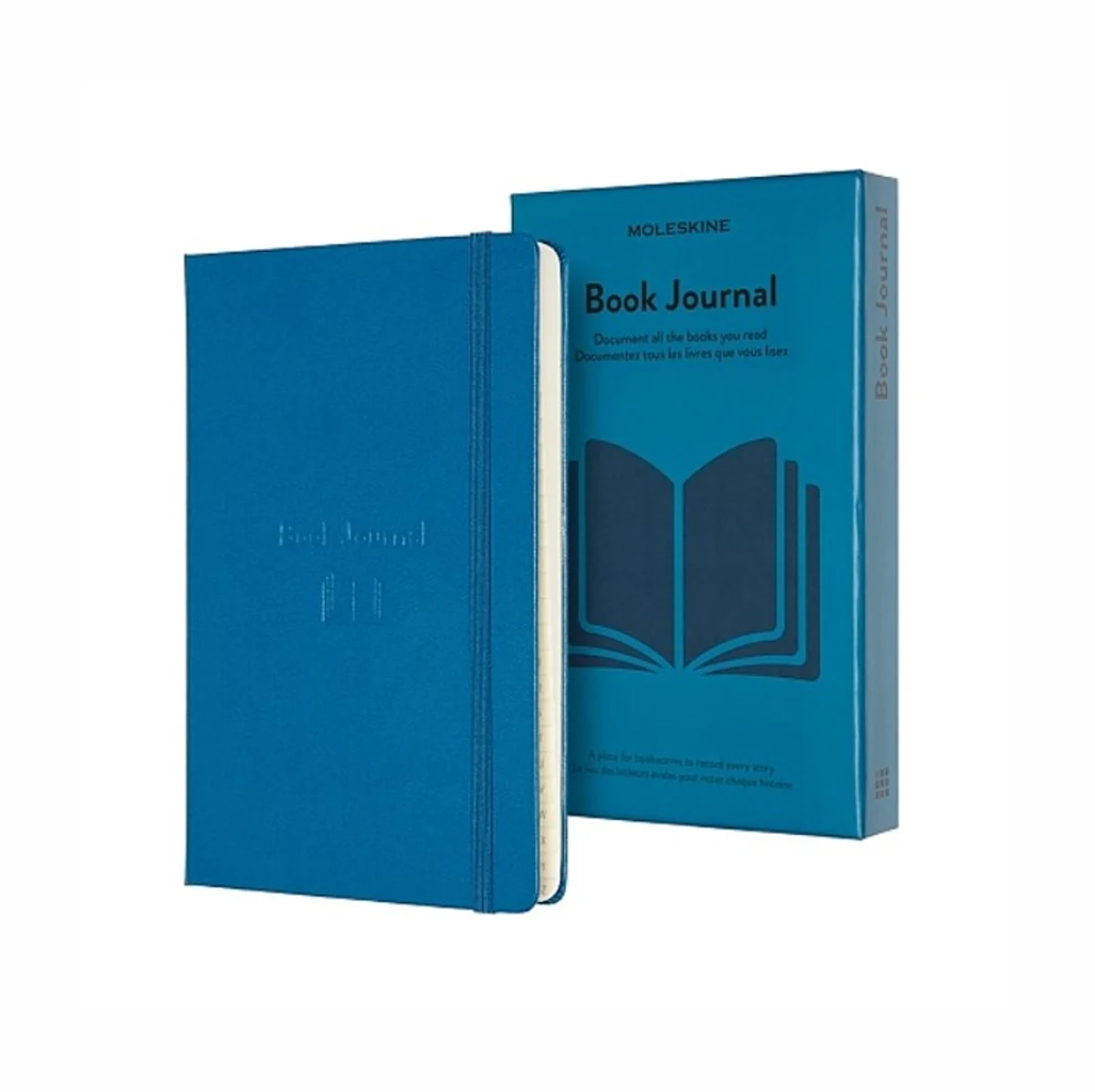 Moleskine Passion Journal Books, 400 stron, niebieski