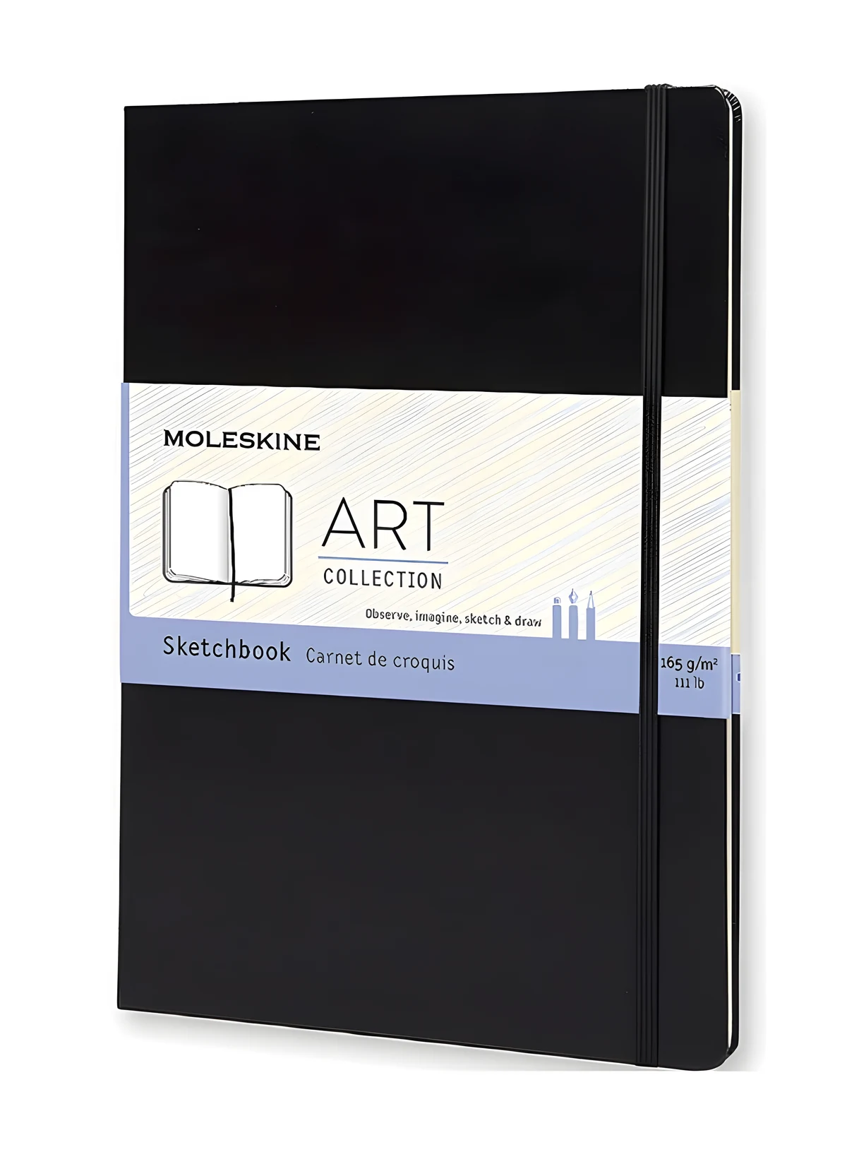MOLESKINE Szkicownik A4, 96 stron, czarny