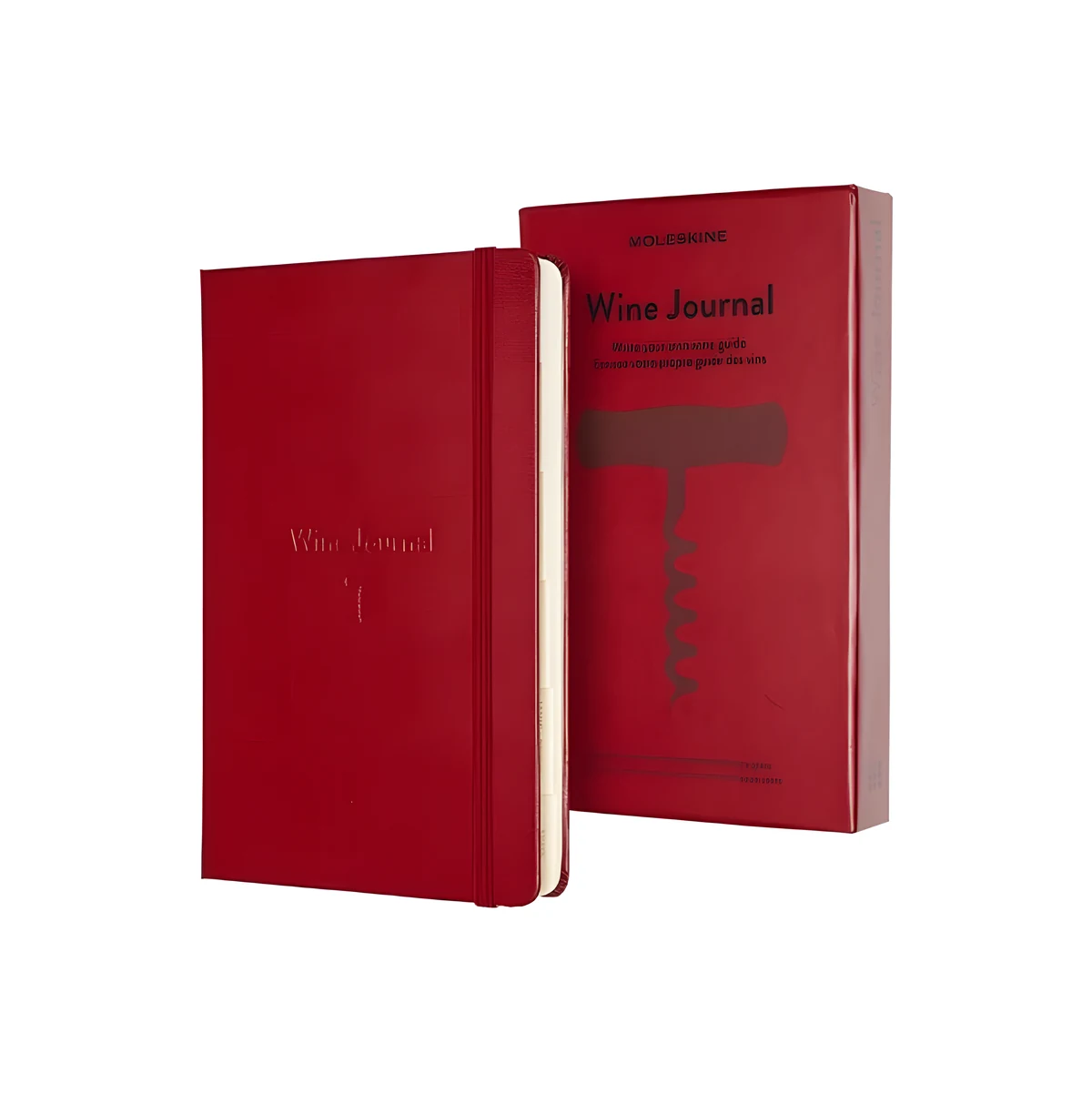 Moleskine Wine Passion Journal, 400 stron, bordowy
