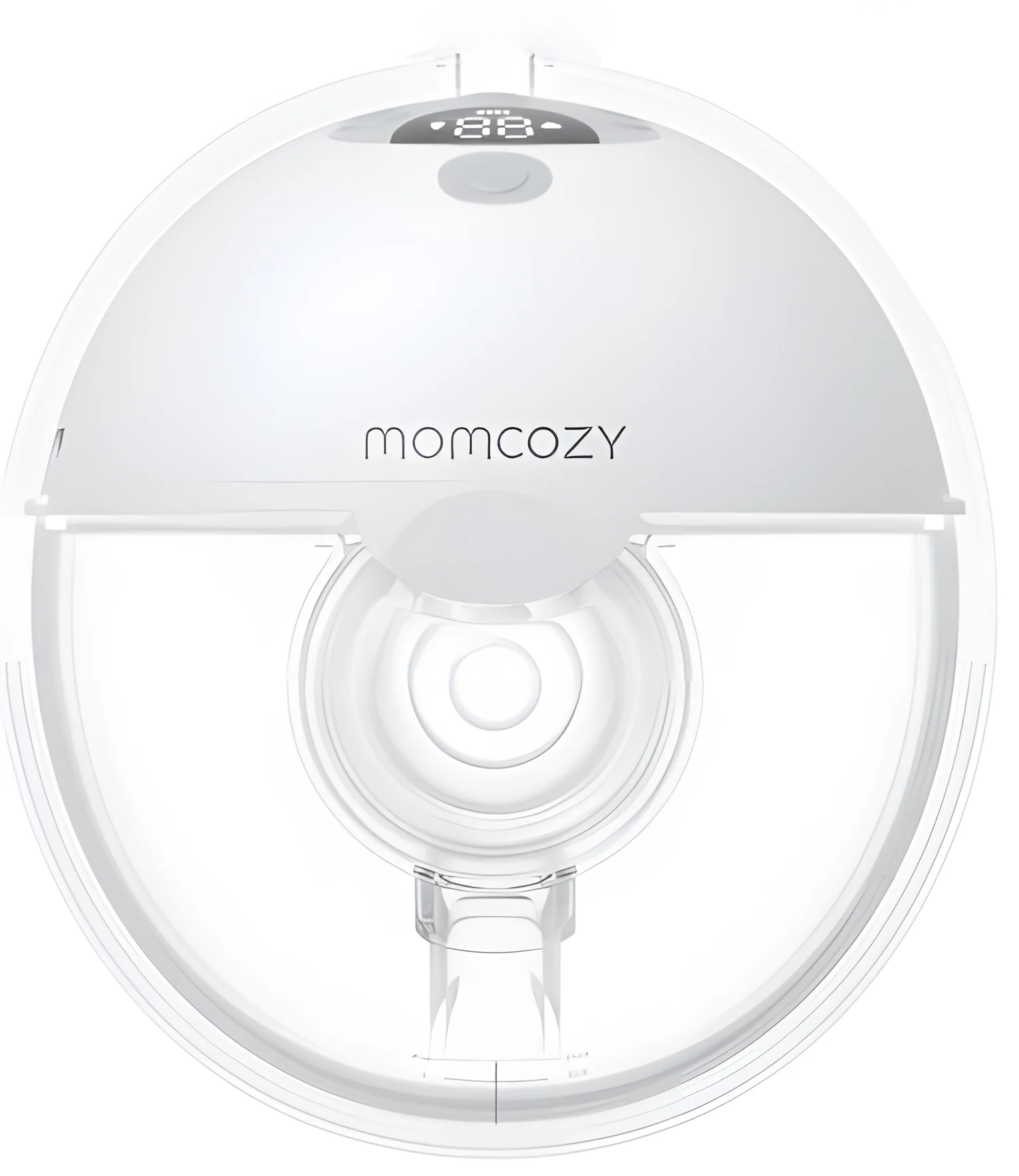 Laktator noszony MOMCOZY M5, szary, zestaw podwójny 160 ml — zdjęcie 1 z 3