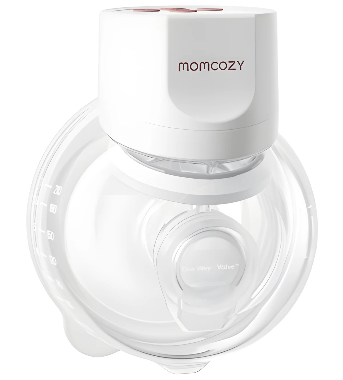 Laktator ręczny MOMCOZY S12 PRO+ biały - pojedynczy zestaw