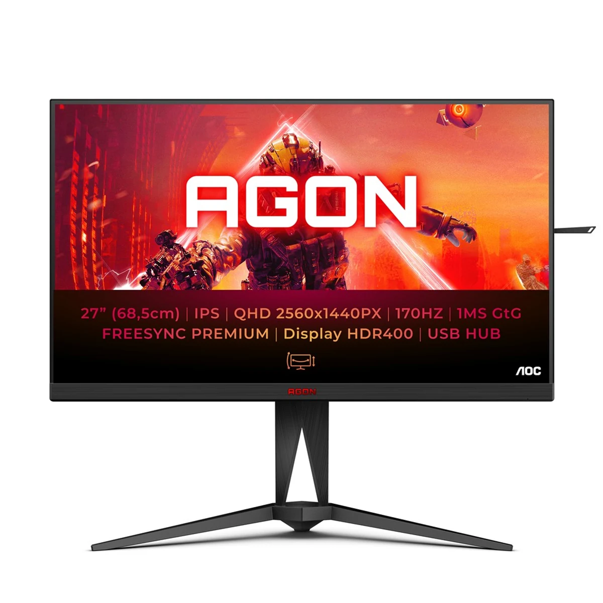Monitor AOC AG275Q 27" 165Hz Gaming