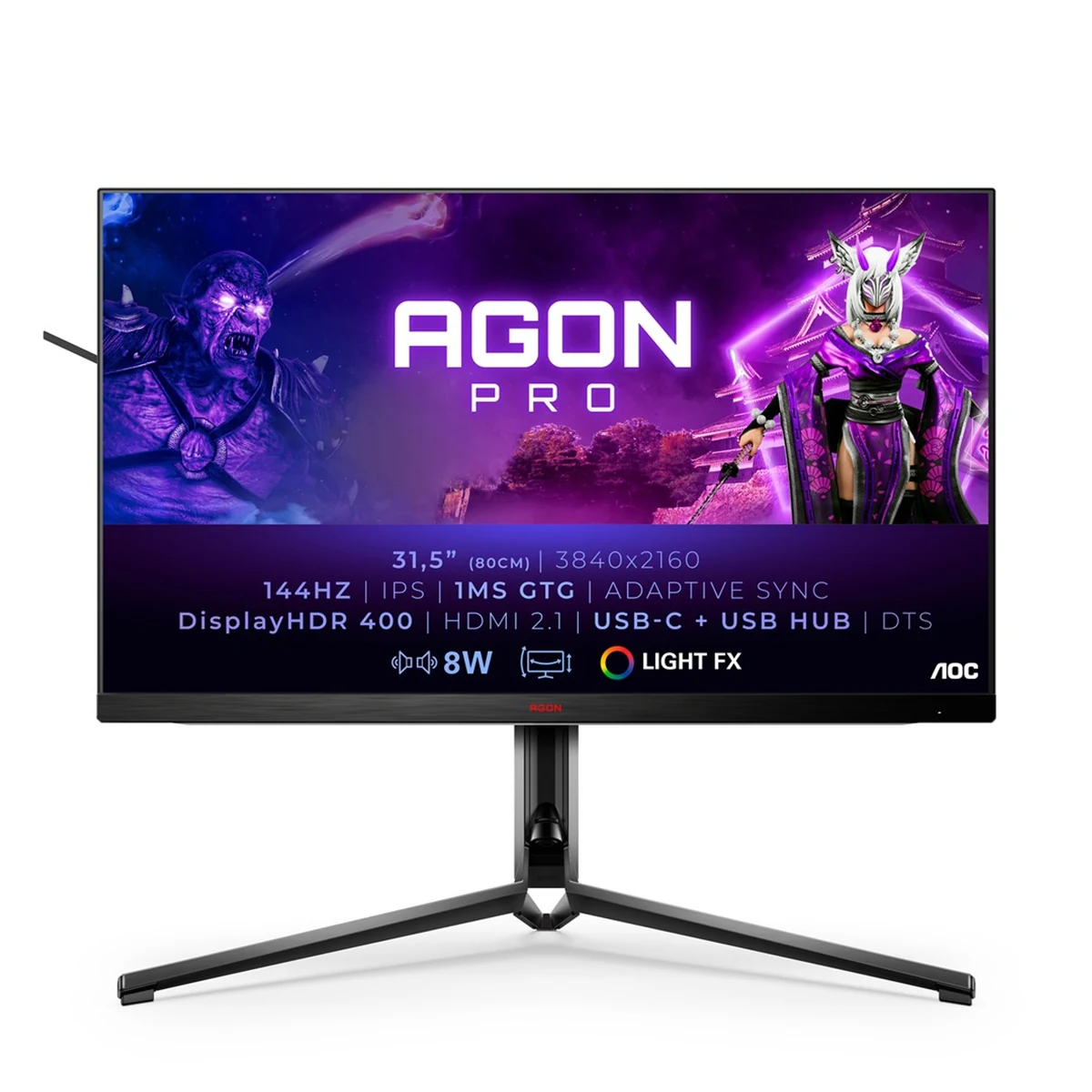 MONITOR AOC AG324UX 31,5" 144Hz Czarny