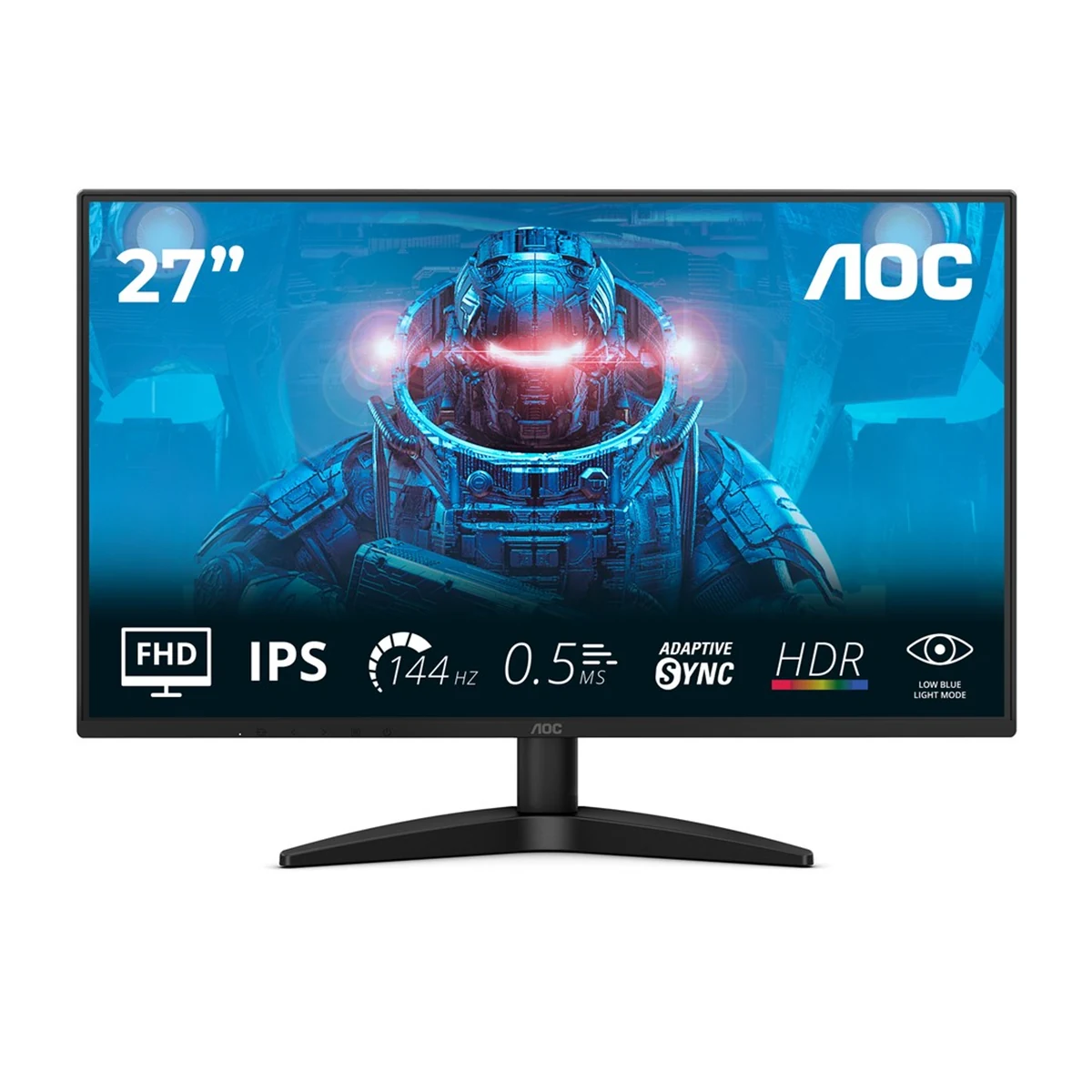 MONITOR AOC LED 27" 27B36X 144Hz Gaming