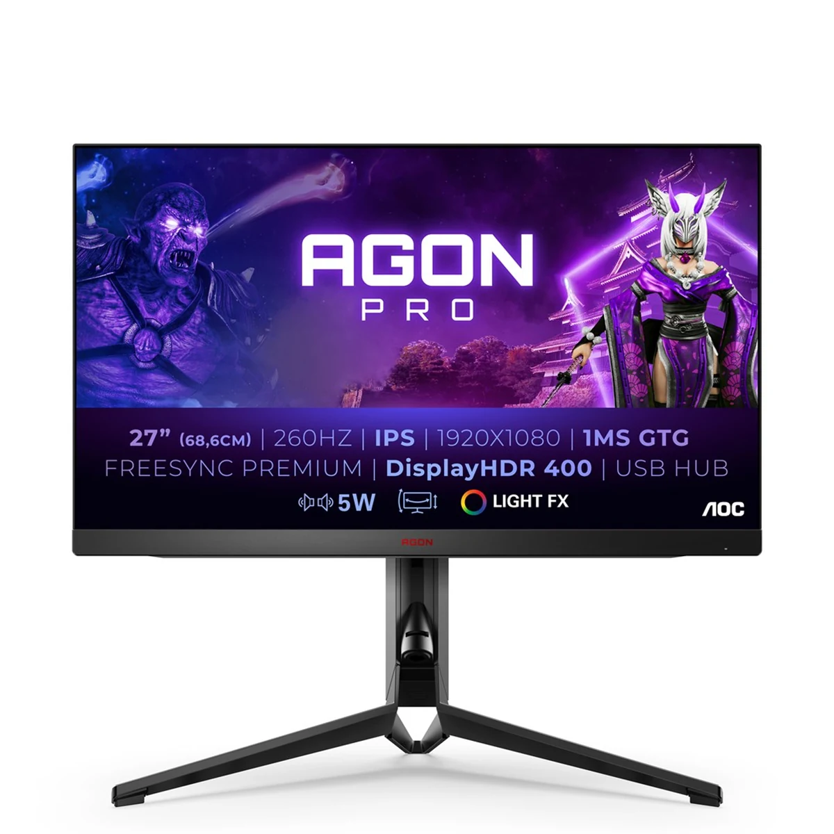 Monitor gamingowy AOC AG274FZ 27" 260Hz
