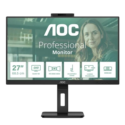 Monitor AOC Q27P3QW 27" QHD IPS Czarny