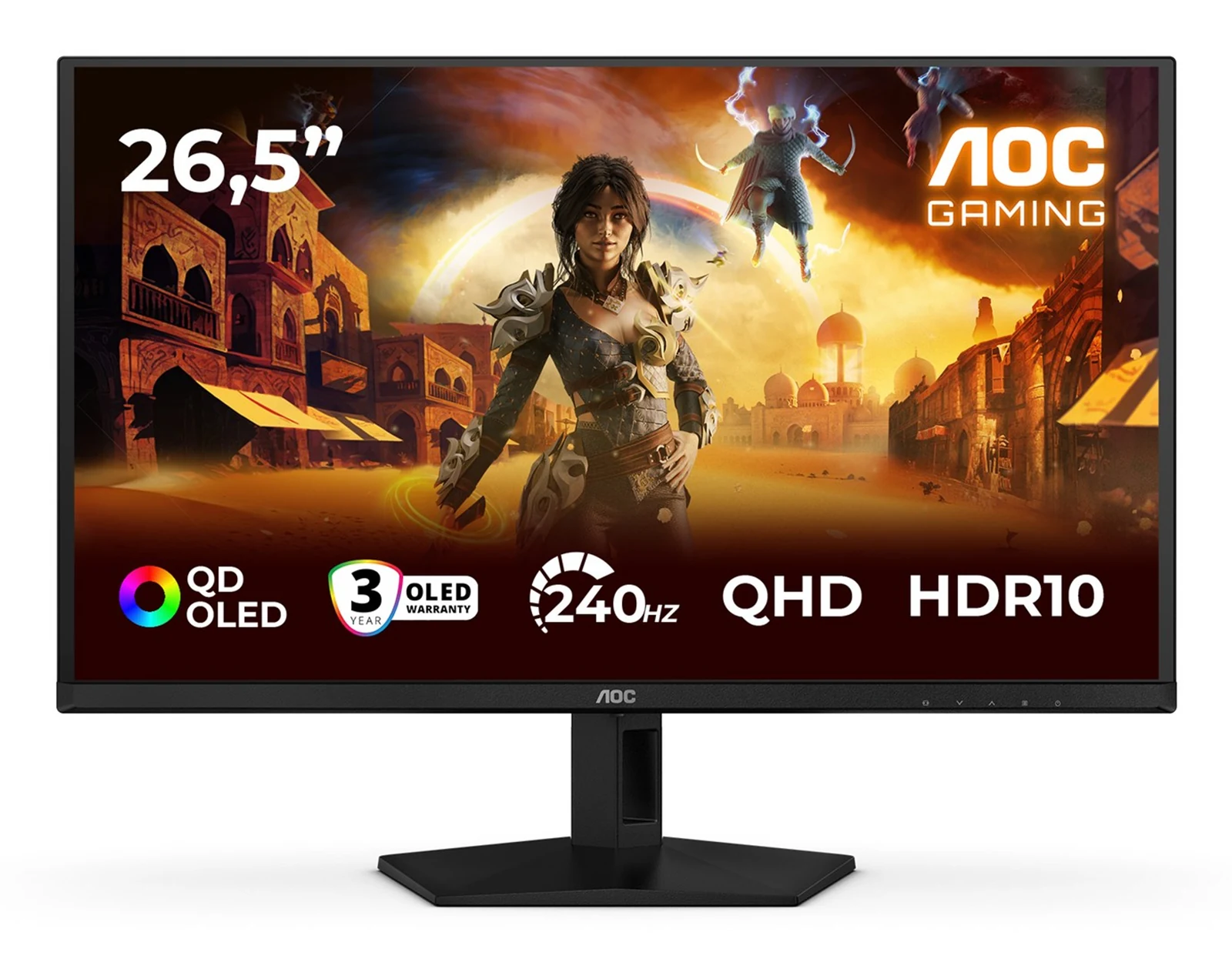Monitor AOC QD-OLED 27" Q27G41ZDF 240Hz — zdjęcie 1 z 8