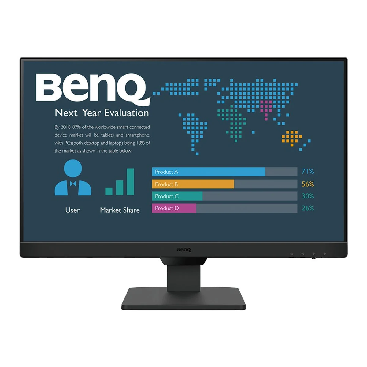 MONITOR BENQ LED 27" BL2790 Czarny