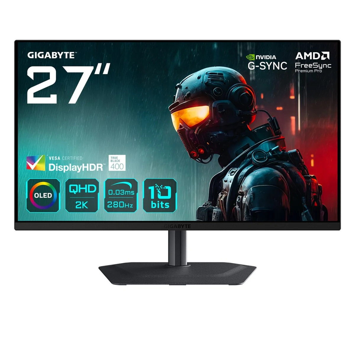 MONITOR GIGABYTE OLED 27" MO27Q2A 280Hz Gaming
