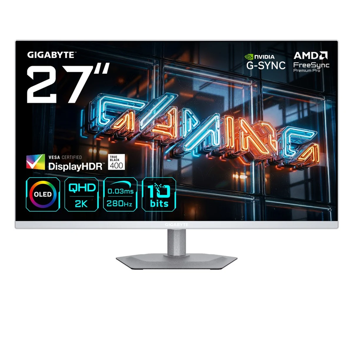 MONITOR GIGABYTE OLED 27” MO27Q2A ICE 280Hz