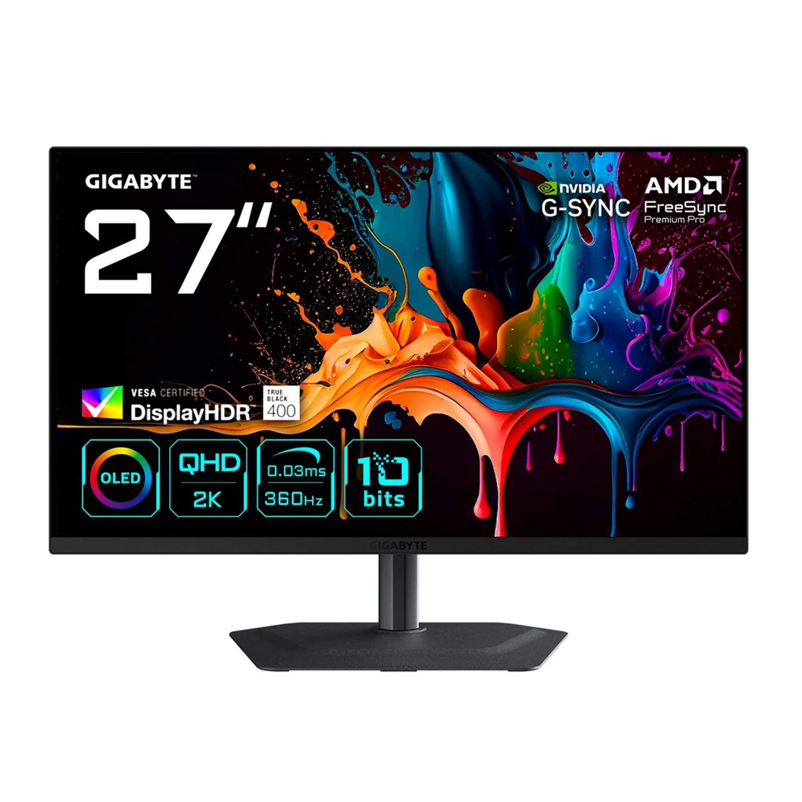 Monitor Gigabyte OLED 27" MO27Q3 360Hz — zdjęcie 1 z 8