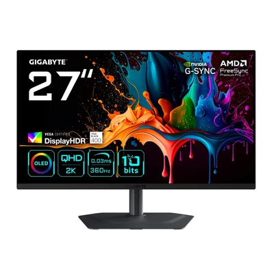 Monitor Gigabyte OLED 27" MO27Q3 360Hz