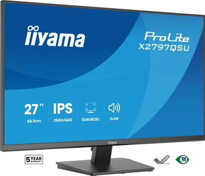 Monitor IIYAMA X2797QSU-B1 27" QHD LED