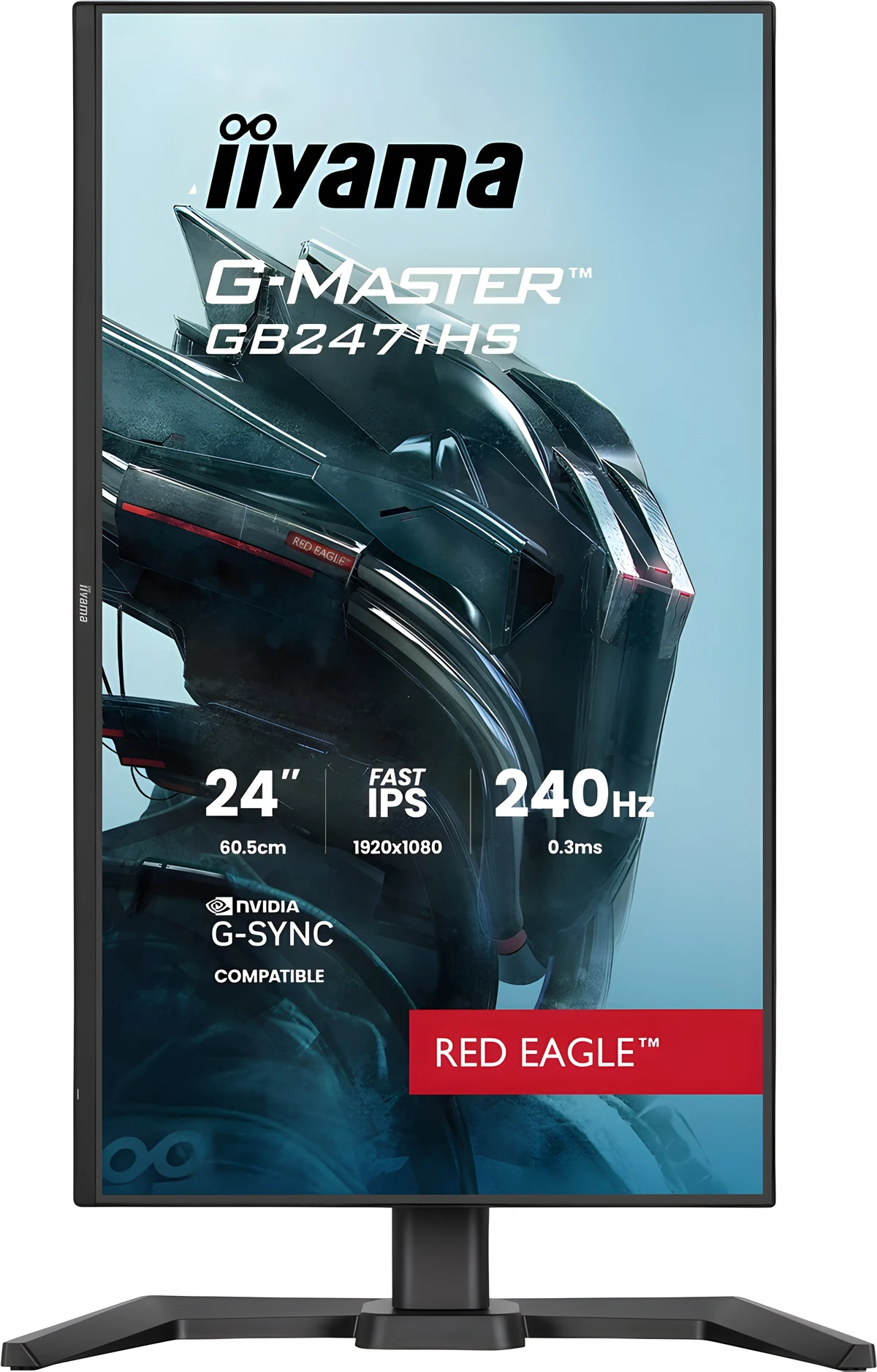 MONITOR IIYAMA LED Fast IPS 23,8" GB2471HS-B1 Red Eagle 240Hz