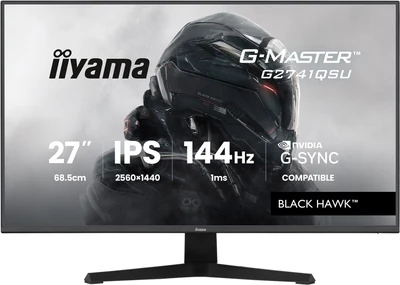 Monitor Gamingowy IIYAMA G2741QSU-B1 Black Hawk 27" IPS 144Hz