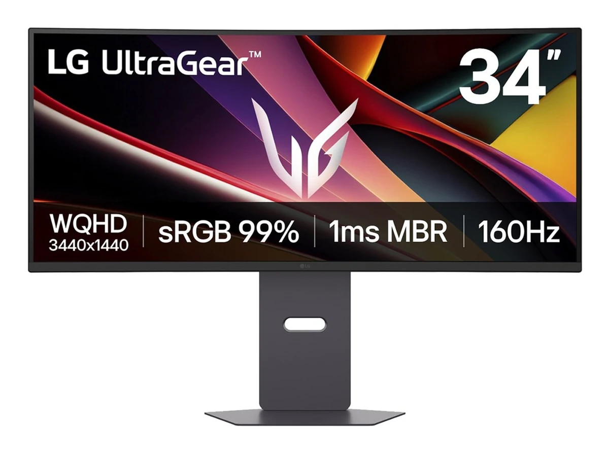 MONITOR LG LED 34" 34G600A-B 160Hz Gaming