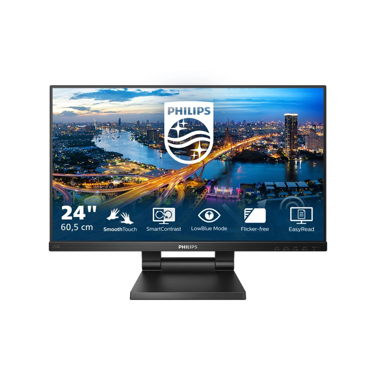 MONITOR PHILIPS LED 23,8" 242B1TC Dotykowy