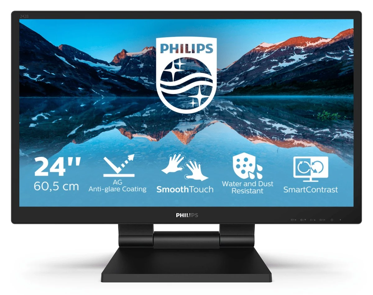 MONITOR PHILIPS LED 23,8" 242B9TL Touch
