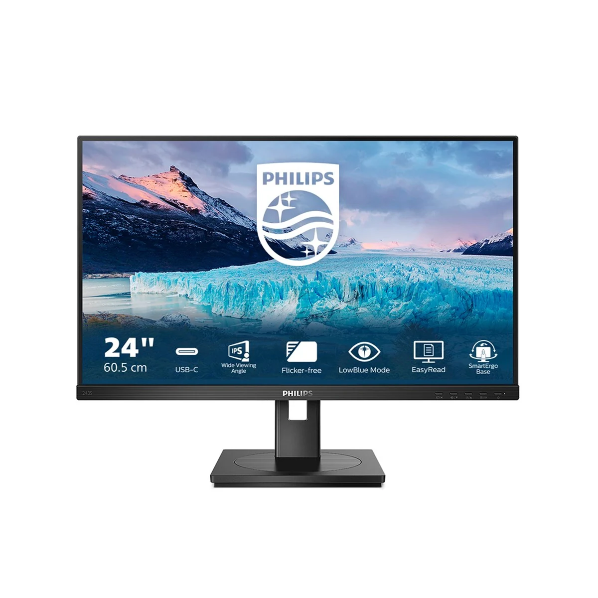 MONITOR PHILIPS LED 23,8" 243S1/00