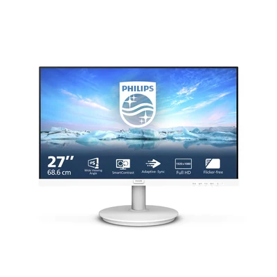Monitor Philips LED 27" 271V8AW, Biały