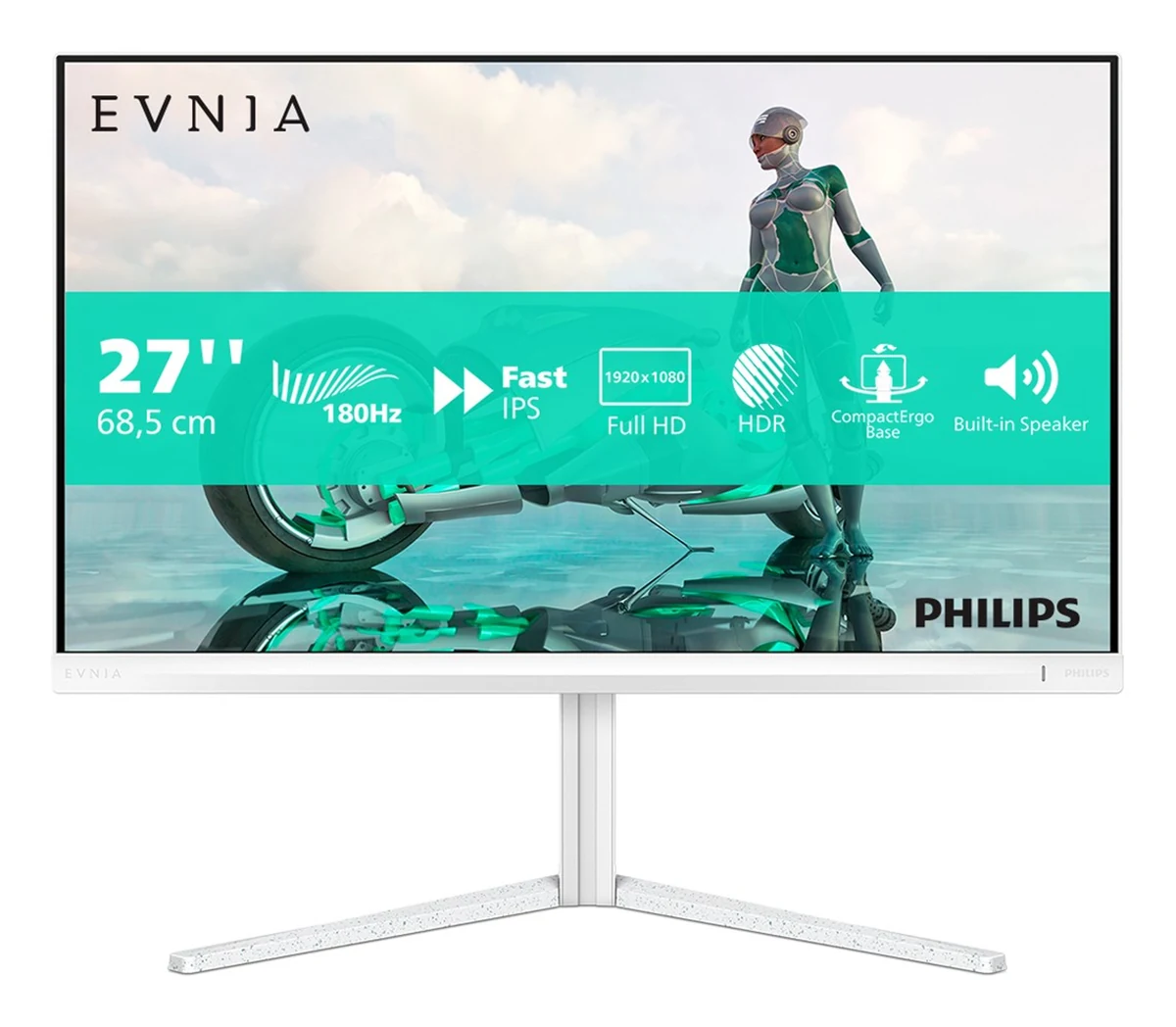 MONITOR PHILIPS LED 27" 27M2N3201A 180Hz