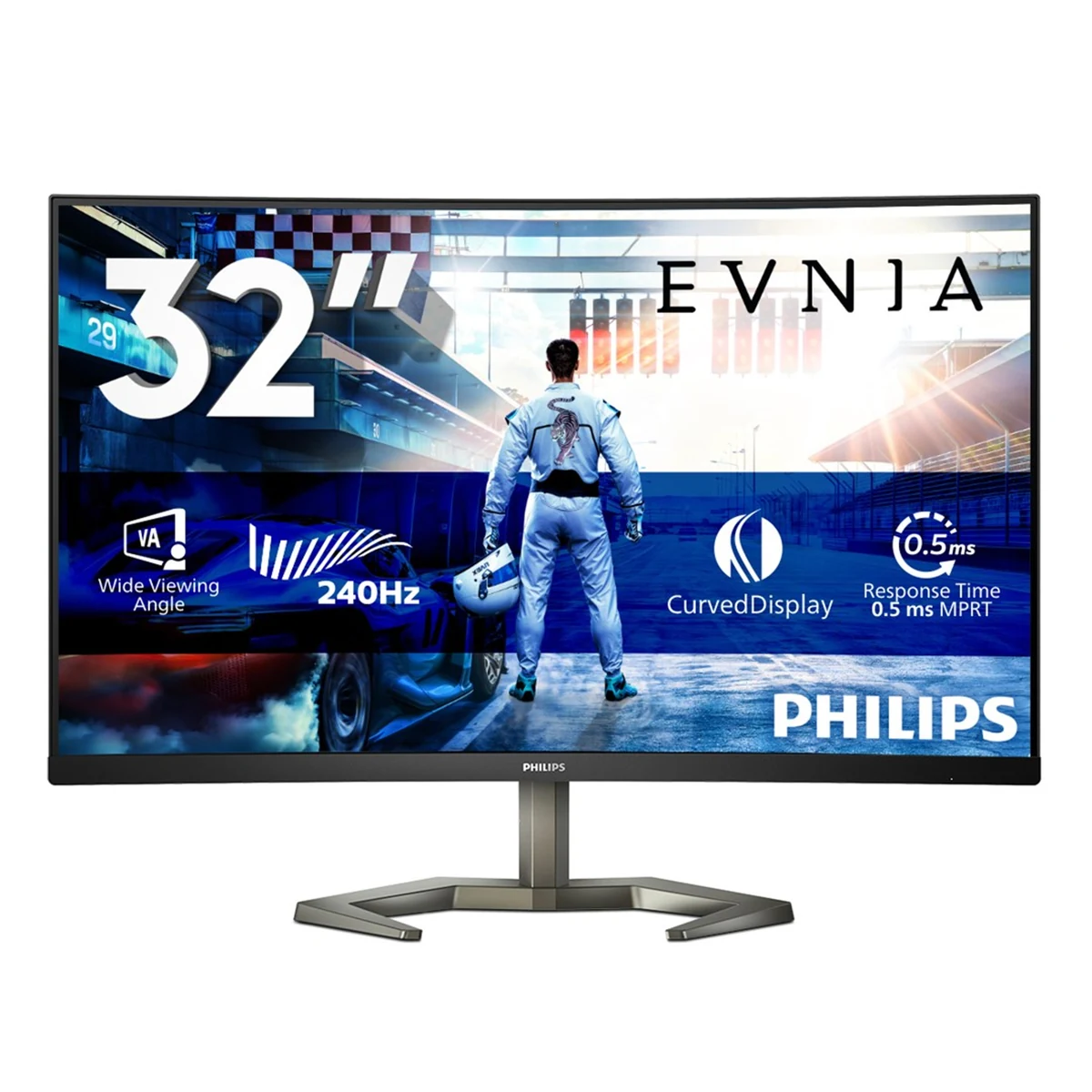 MONITOR PHILIPS LED 31,5" 32M1C5200W 240Hz