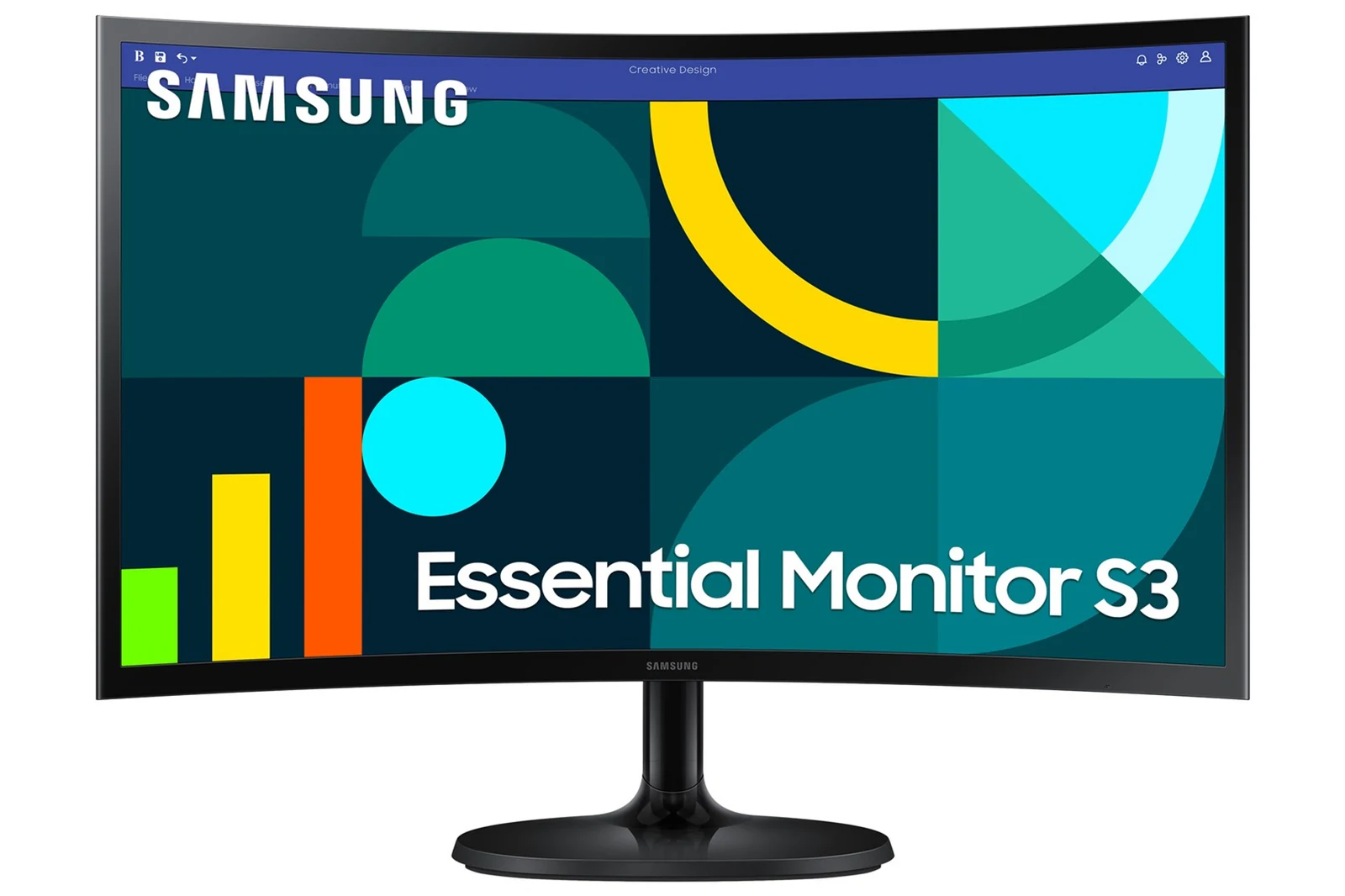 Monitor LED Samsung 24" LS24D364GAUXEN 100Hz — zdjęcie 1 z 6