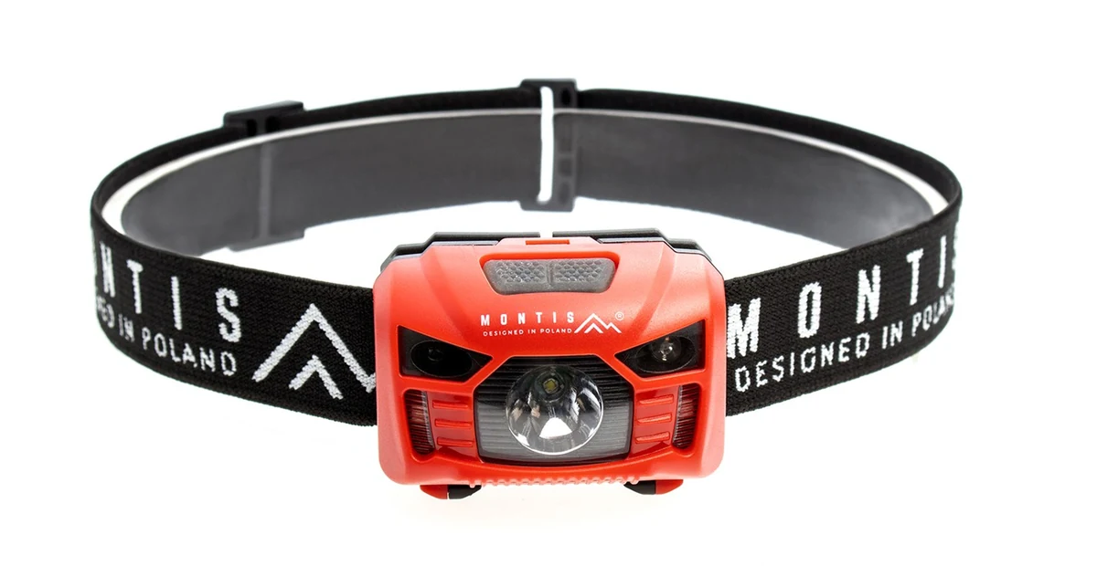 MONTIS Latarka Czołowa LED "WAVE" MT002