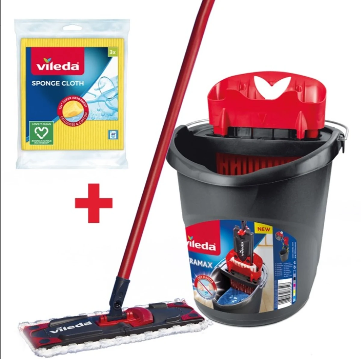 Mop Vileda Ultramax Box+ 3 sciereczki