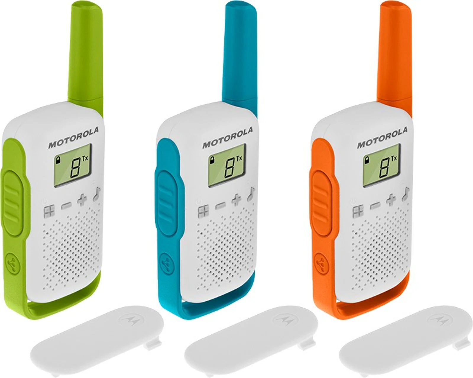 MOTOROLA RADIOTELEFON T42 TRÓJPAK - Krójkolorowy