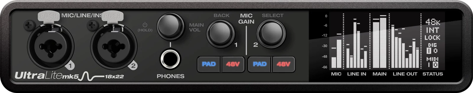 Interfejs audio MOTU ULTRALITE MK5 — zdjęcie 1 z 4