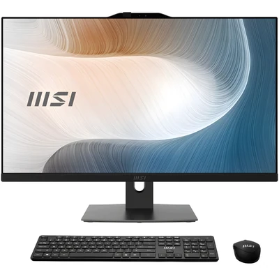 Komputer All-in-One MSI Modern AM272P 27" IPS FHD, Intel Core i5-120U, 16GB RAM, 512GB SSD, WiFi 6E, czarny, bez systemu operacyjnego