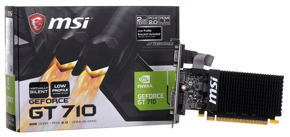 MSI GF GT 710 2048MB DDR3 Graficzna Karta