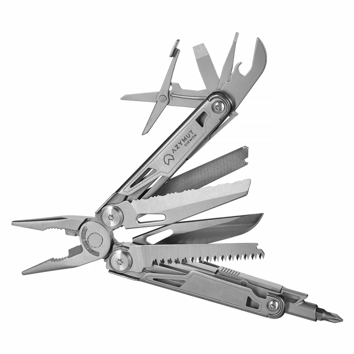 Multitool AZYMUT Giewon - 14 narzędzi + kabura