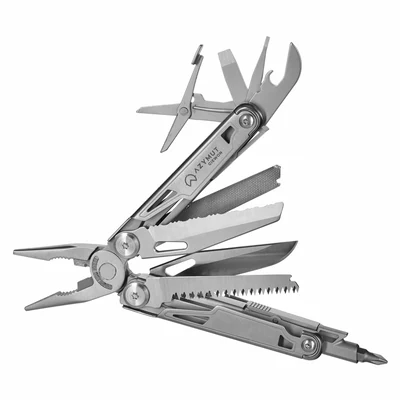 Multitool AZYMUT Giewon - 14 narzędzi z kaburą