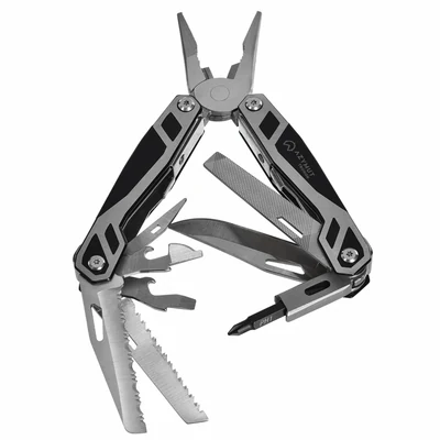 Multitool AZYMUT Trohon - 20 funkcji (12 narzędzi + 8 bitów)