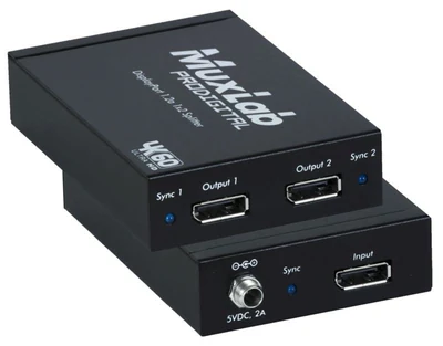 Splitter DisplayPort 1.2A 1x2 Hub, MST, MuxLab