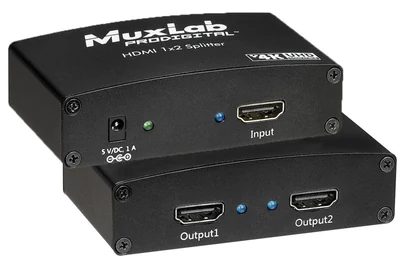 Splitter HDMI 1x2 MuxLab, 4K UHD