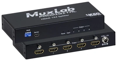 Splitter HDMI 1x4, 4K/60, MuxLab