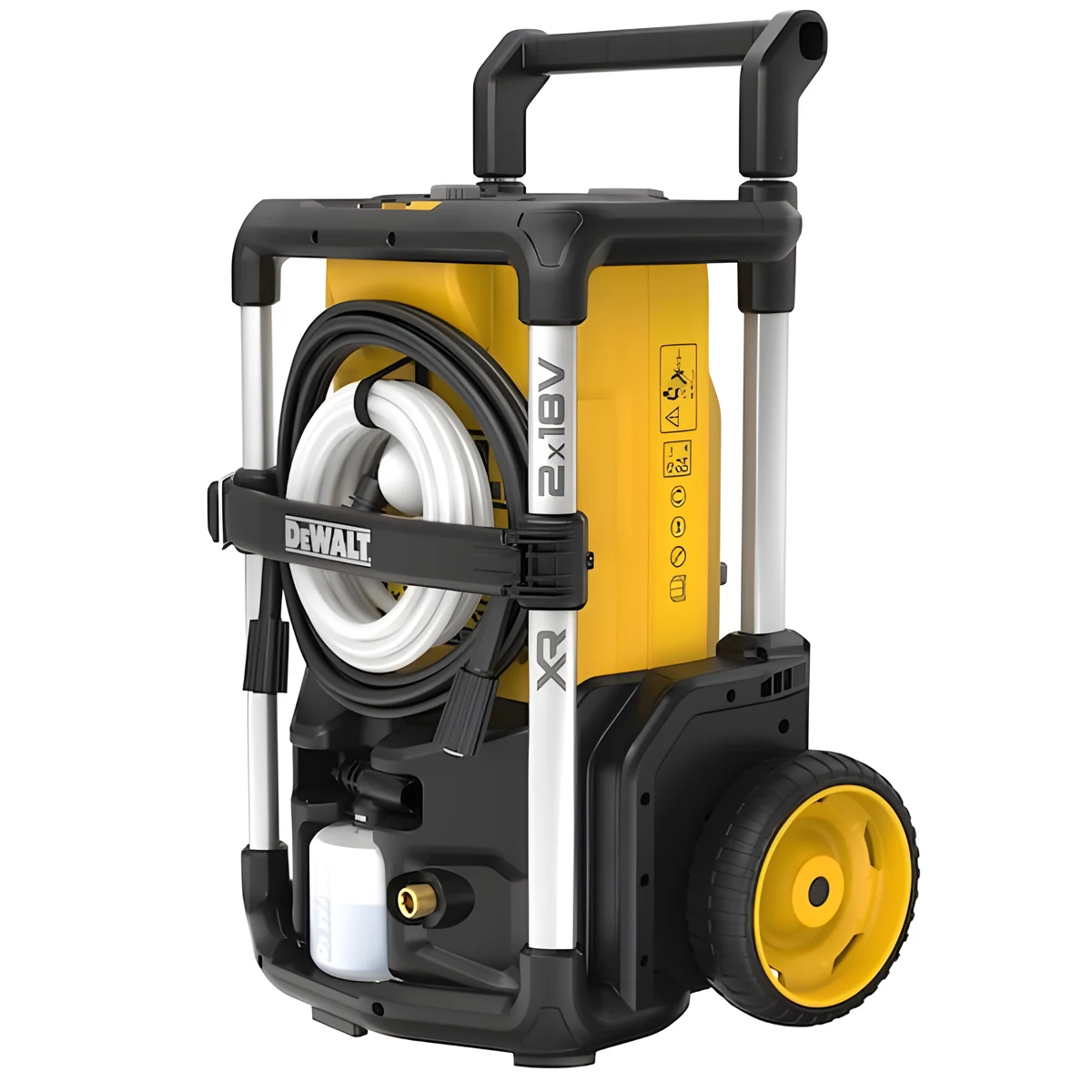 Myjka ciśnieniowa DeWalt DCMPW1600N, 1600 W, 0,6 l, żółta