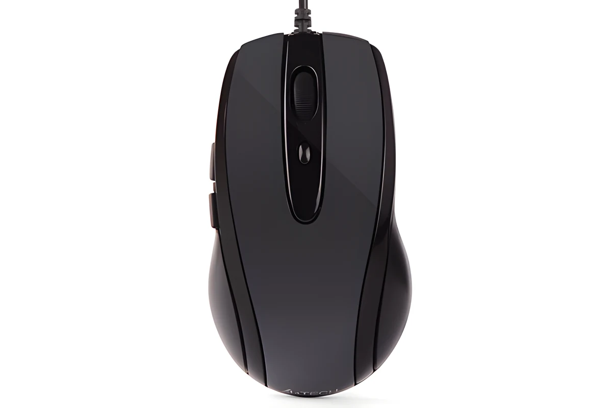 Mysz A4 TECH A4TMYS44125 - Optyczna, 1600 DPI, Czarna
