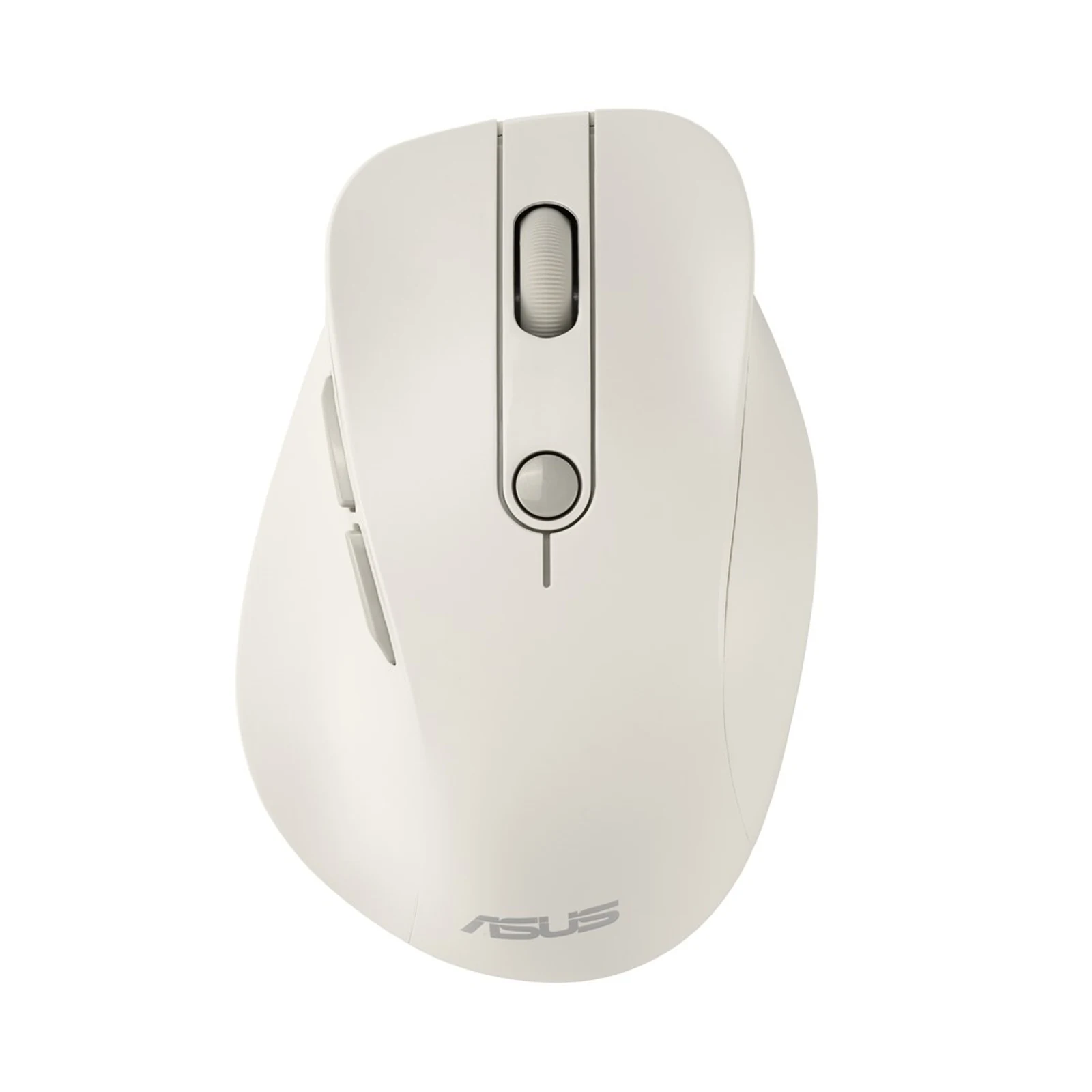 Mysz bezprzewodowa ASUS MD105 Wireless Mouse Milky White 2400DPI Dual-mode wireless 2.4 GHz and Bluetooth — zdjęcie 1 z 7