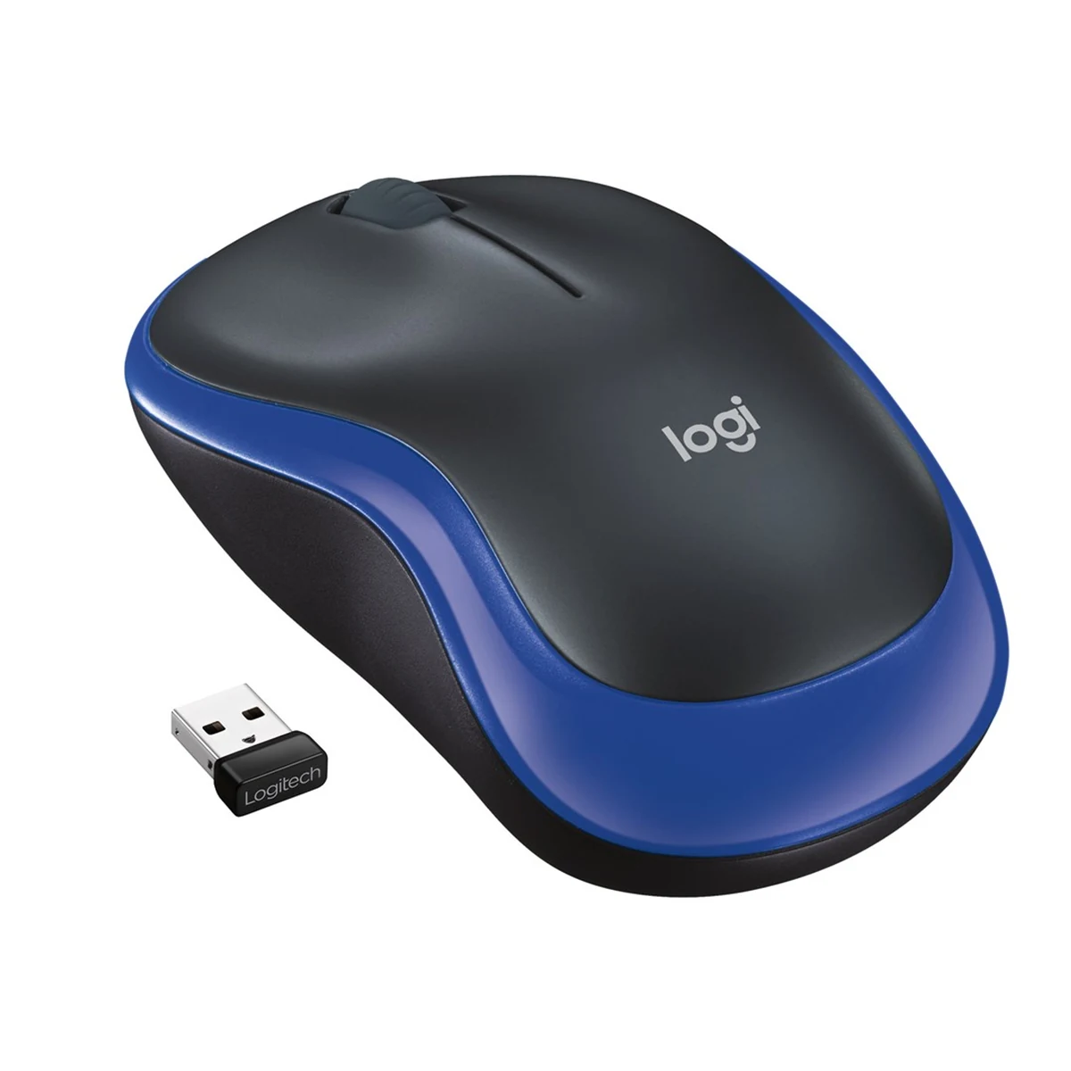 Mysz bezprzewodowa Logitech M185 Niebieska