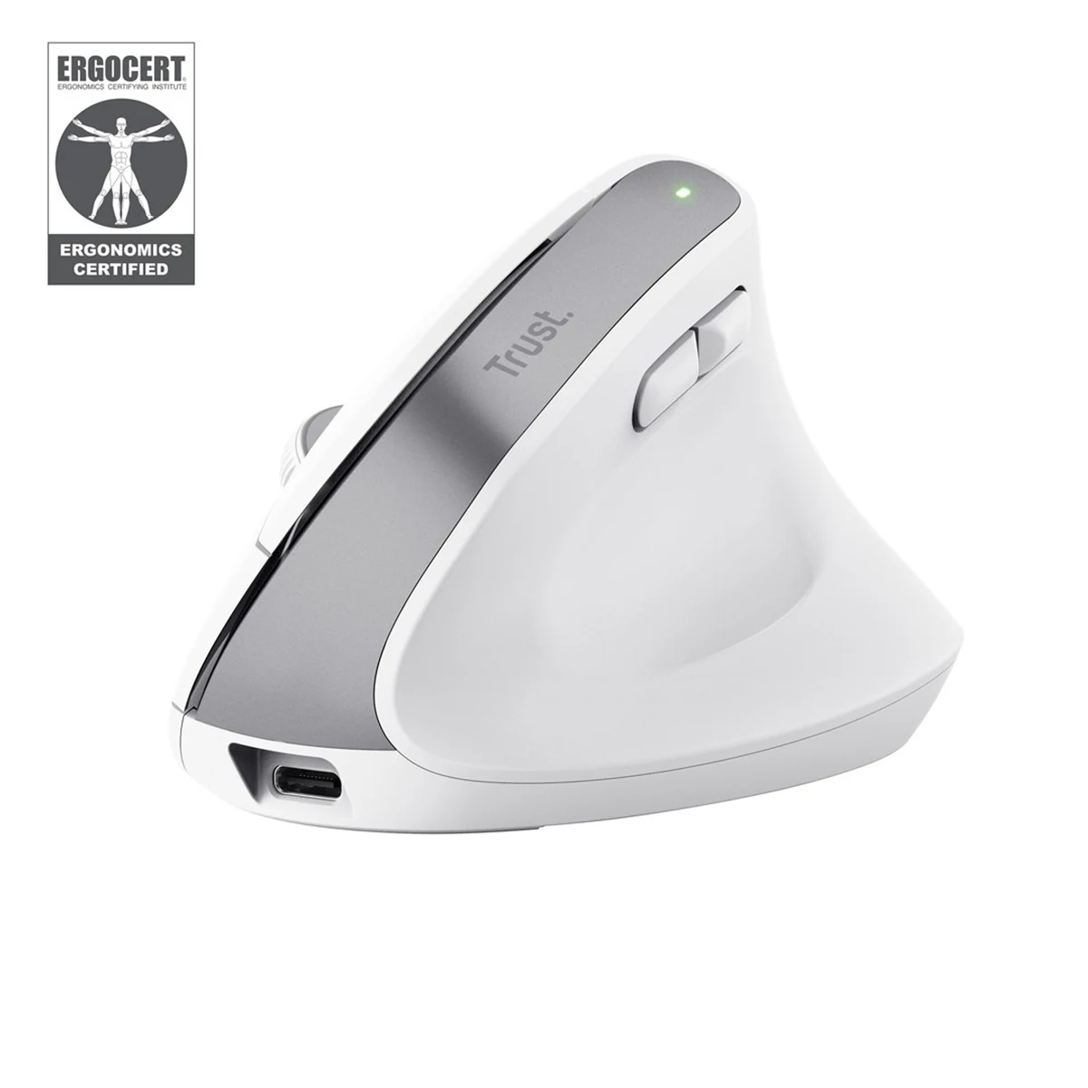 Mysz ergonomiczna TRUST Bayo+ Wireless do wielu urządzeń